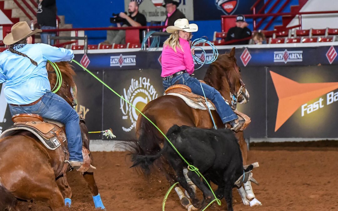 Charlie 1 Horse All-Girl Team Roping Results