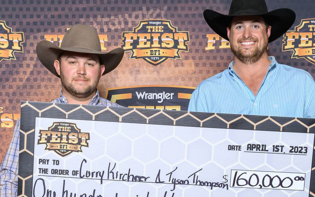 Kirchner & Thompson Take $160,000 Career Win at BFI